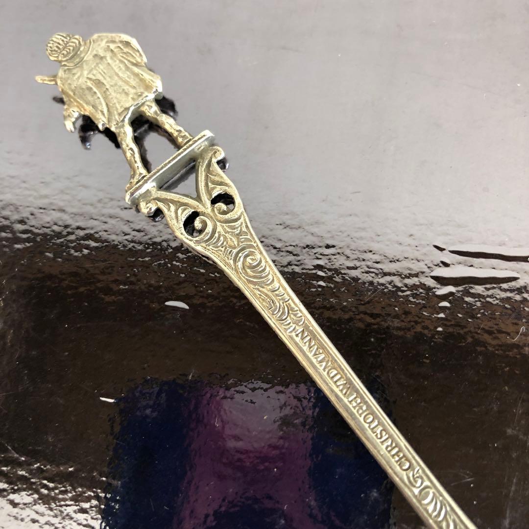 クリストフウィドマン　シルバー925 フォーク6客セット　中世の音楽家　純銀製