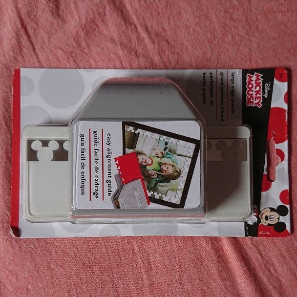 【新品未使用】Mickey Mouse 90周年 限定 クラフトパンチ 3セット