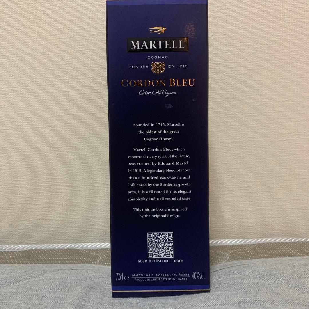 【未開封】ブランデー　MARTELL CORDON BLEU 700mlマーテル
