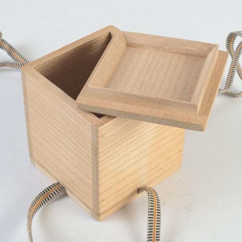 茶道具　山中塗　坂下雄峰作　黒中棗　共箱　V　9829