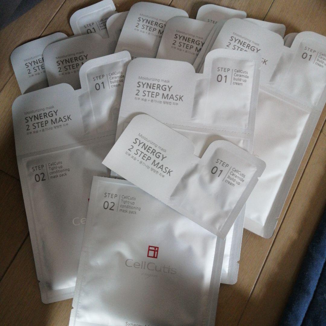 CellCutis セルキュティス シナジー 2ステップ シートマスク 10枚
