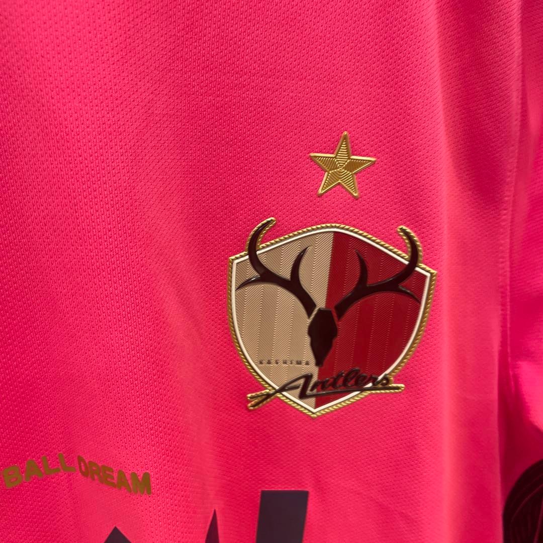 希少鹿島アントラーズ Lサイズ セットアップ　サイン入り