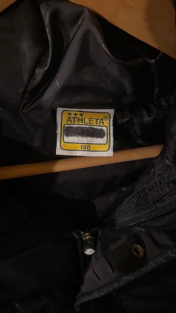 ATHLETA アスレタ ベンチコート キッズ140 大人M サッカー 防寒