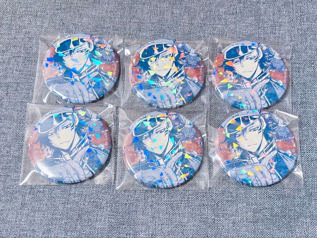 桃源暗鬼 鬼國隊 鳥飼羽李 ホログラム 缶バッジ