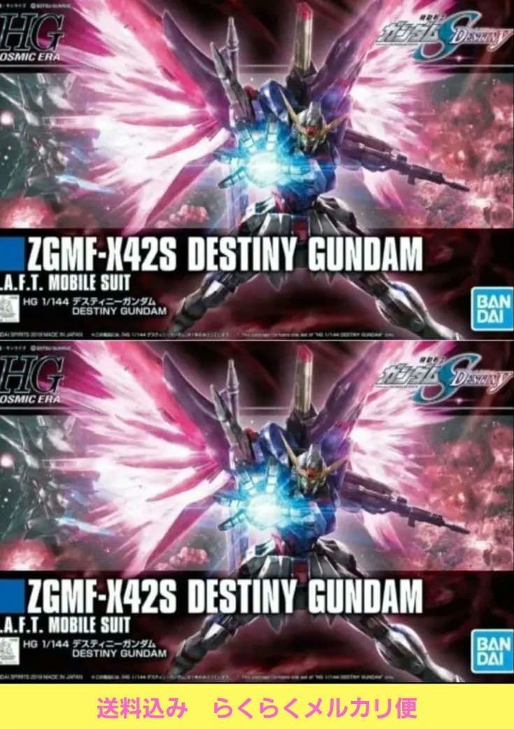 新品②　HGCE 1/144 デスティニーガンダム　2個セット