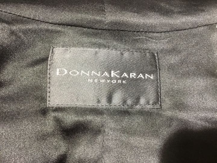 (((値下げ致します))) ダナキャラン　ブラックのロングコート