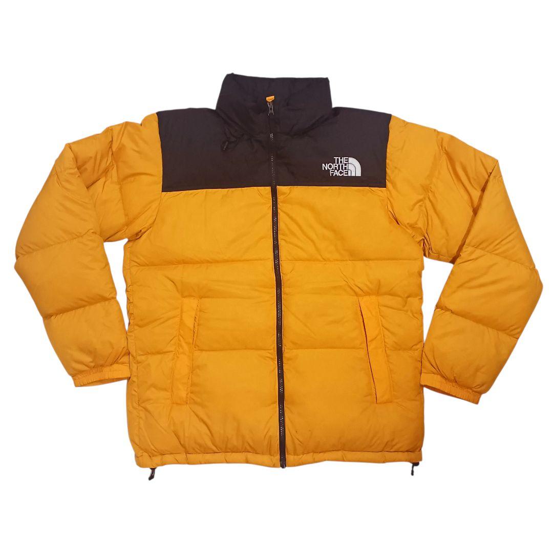 THE NORTH FACE ノースフェイス ヌプシジャケット ダウン 黄 黒