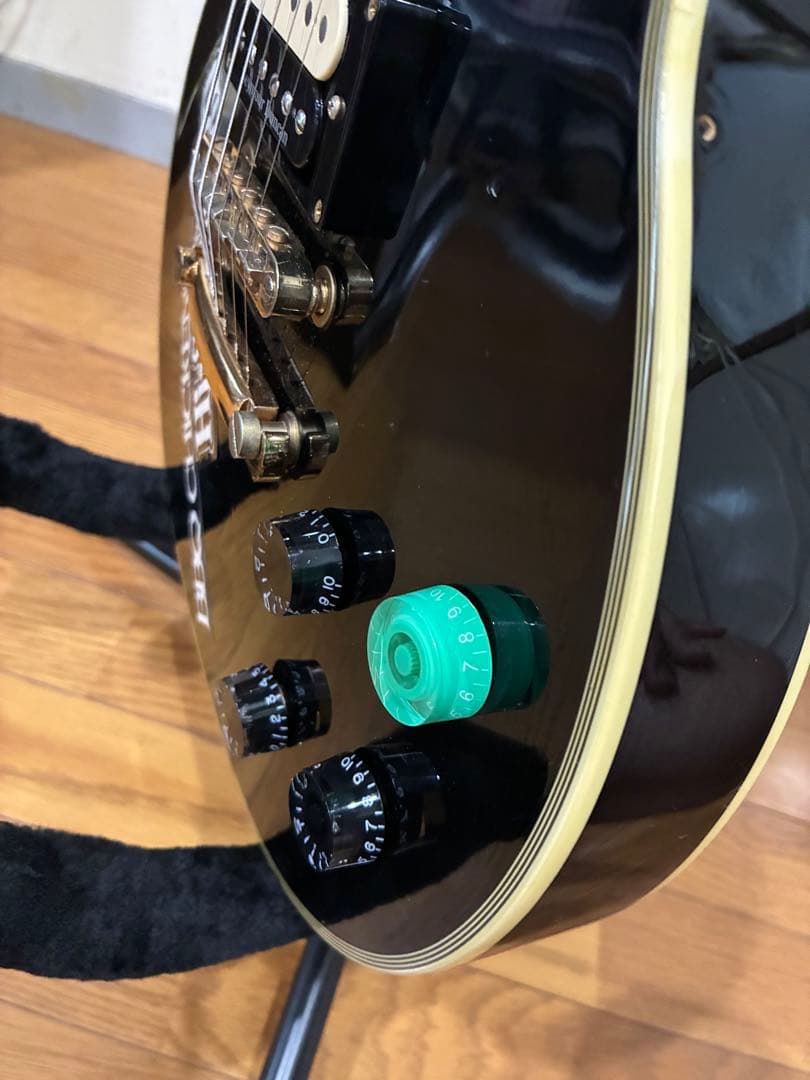 レスポール　横山健　ブラック　ナビゲーター　Navigator