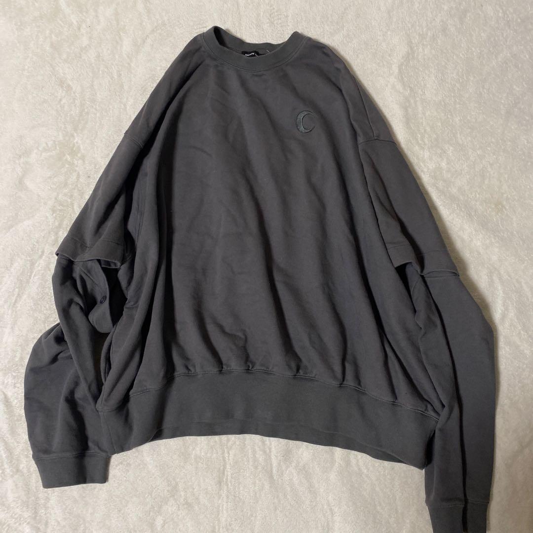 MAISON SPECIAL スウェット トレーナー プルオーバー 2way