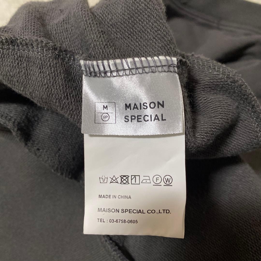 MAISON SPECIAL スウェット トレーナー プルオーバー 2way