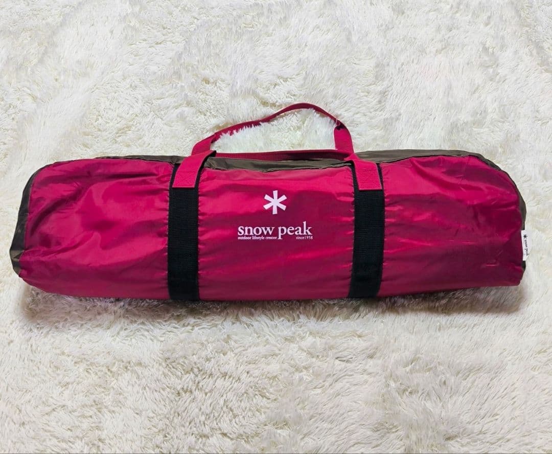 【美品】 peak コネクトタープヘキサ グレー FES-265