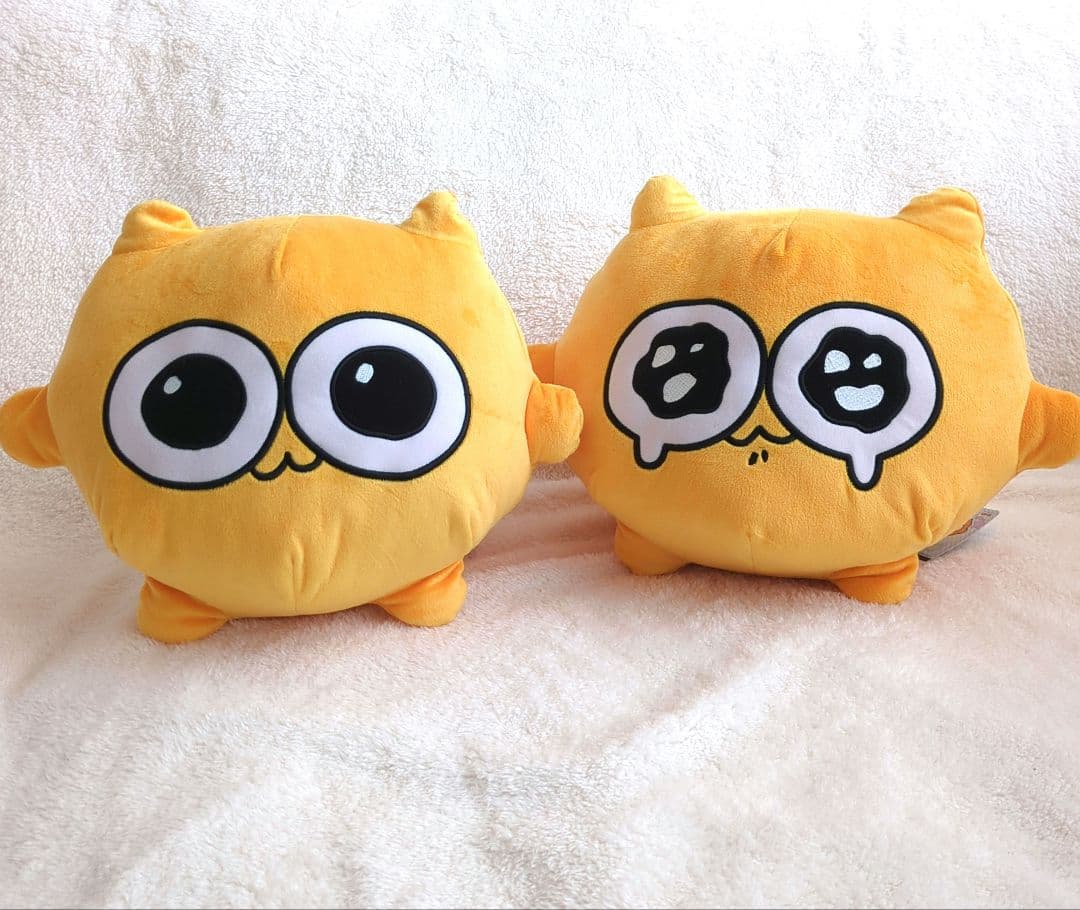 匿名配送　圧縮なし　うんたねこ BIGぬいぐるみ 全2種セット