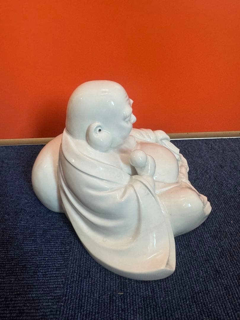 2061 平戸　白磁　布袋様　七福神　春画　美人画　縁起物　置物　古美術