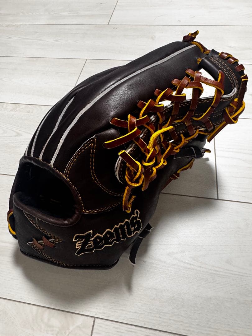 zeems ジームス 軟式グローブ ブラウン