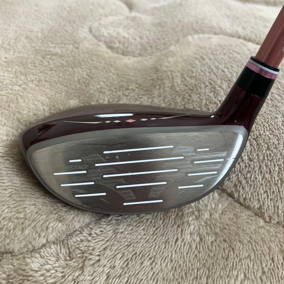 【美品】XXIO13レディースボルドー ドライバー12.5° 9W 26°セット