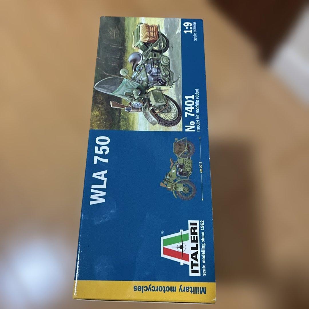 積*将様 イタレリ 1/9 WW.II アメリカ陸軍 軍用バイク WLA 750