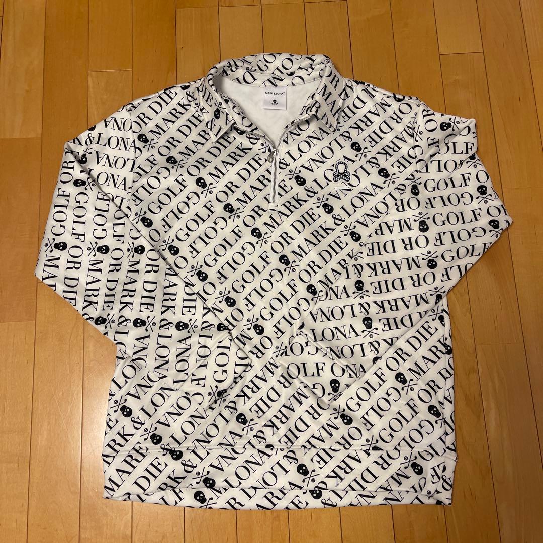 MARK & LONA ロゴプリント ゴルフウェア