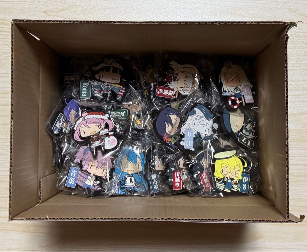 艦これ　ラバーキーホルダー　70個　まとめ売り