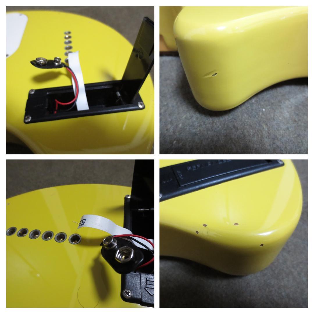 【整備済】フェルナンデス ZO-3ギター イエロー　ケース付き