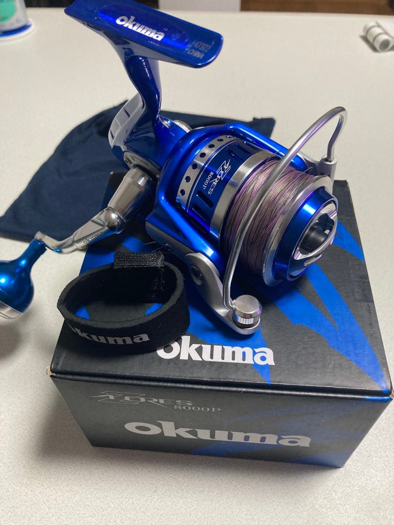 オクマ　アゾレス8000P スピニングリール