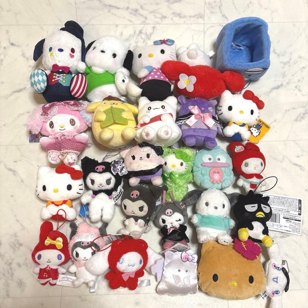レア！sanrio サンリオ ぬいぐるみ マスコット まとめ売り
