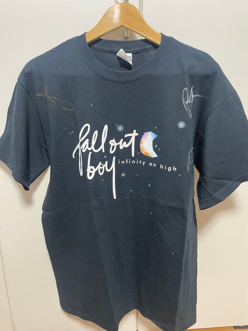 Fall Out Boy サイン入り Tシャツ Infinity on High
