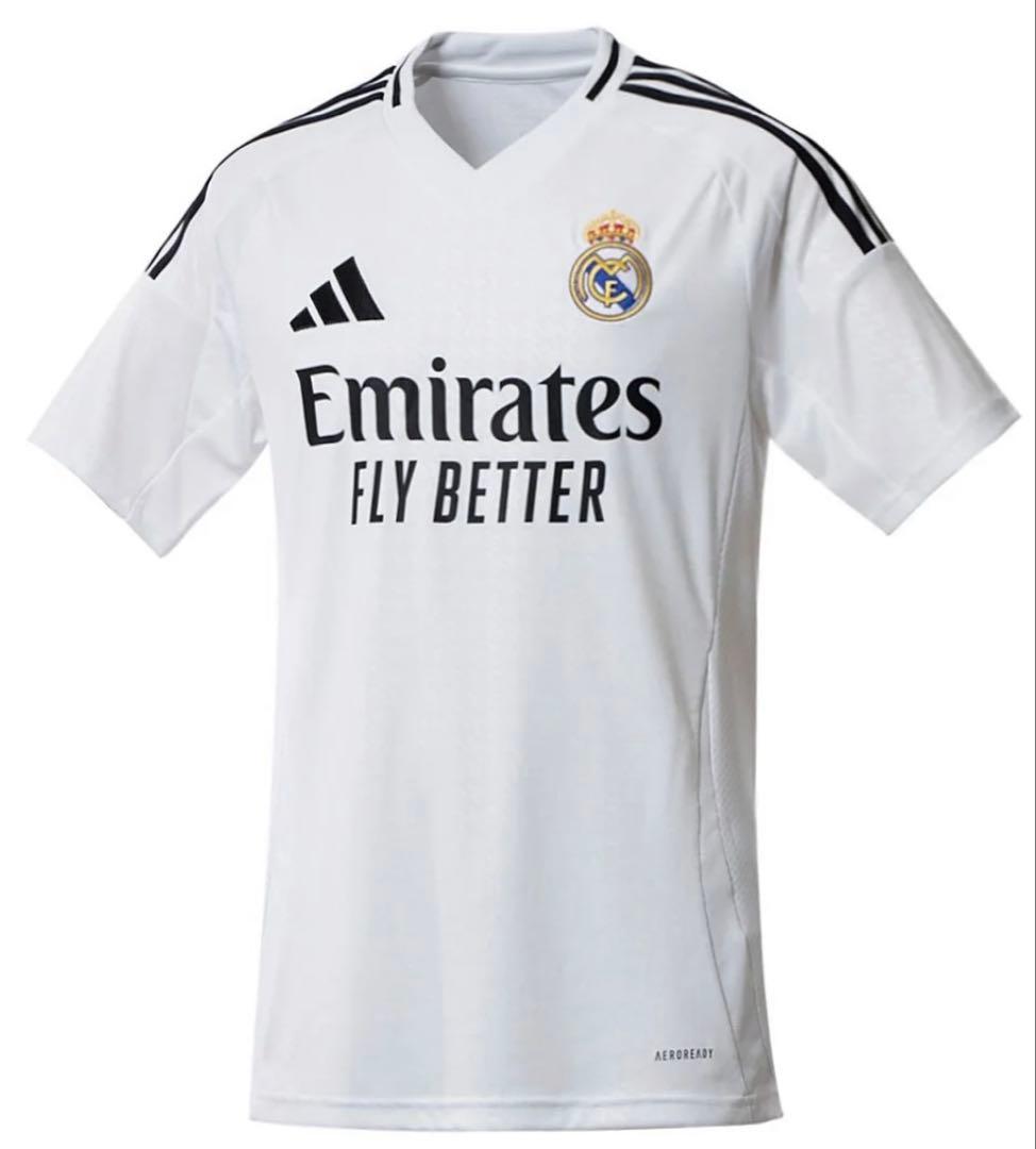 正規品　レアルマドリード　ヴィニシウス　ユニフォーム　CLパッチ付　XL