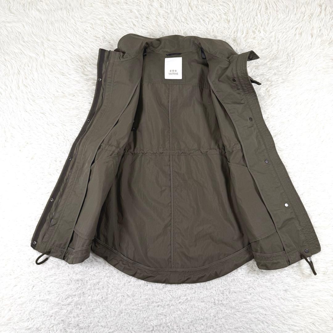 美品✨ タトラス モッズコート ダウンライナー付　BERINA カーキ サイズ1