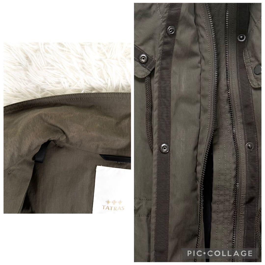 美品✨ タトラス モッズコート ダウンライナー付　BERINA カーキ サイズ1