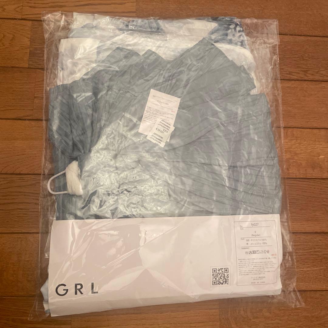 GRL 3点セット2Way水彩花柄浴衣セット[fy027] レギュラー　グレイル