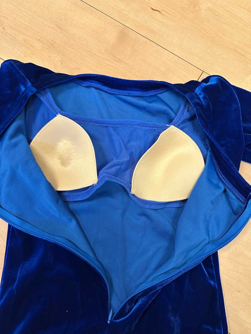 サシュエル　青ジュブナイルドレス