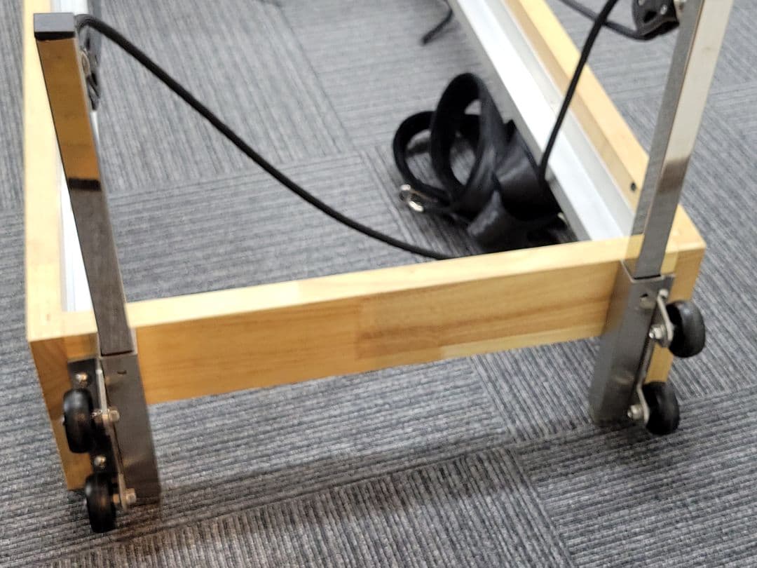 【業務用】折りたたみ式 ピラティス リフォーマー フルセット 木製フレーム