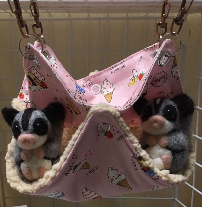 モモンガハウス(プリン・ソフトクリーム)  ボアベージュ  2050円