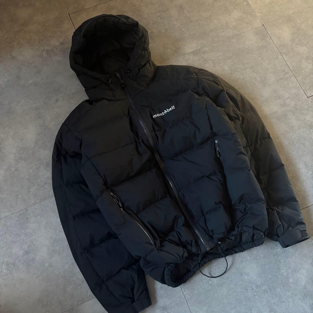 【美品❗️】即完モデル！mont-bell パーマフロスト　ライトダウンパーカ　黒