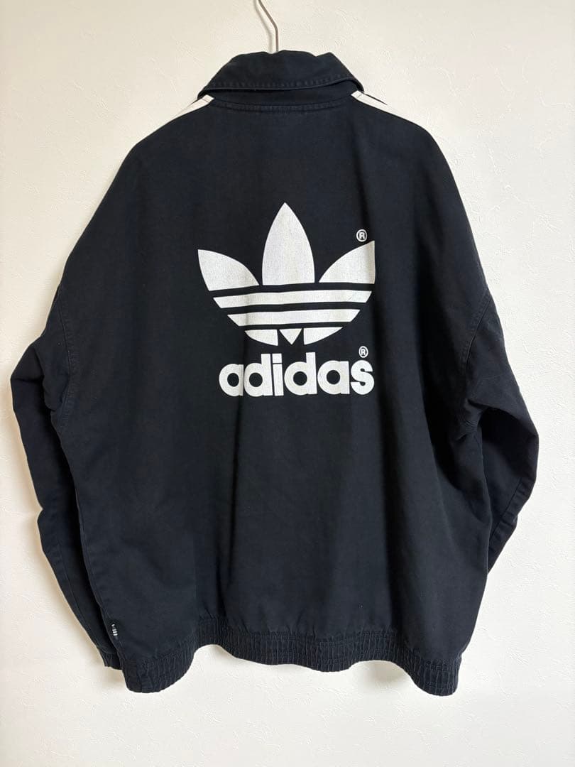 90s アディダス 万国旗タグ 後染め コットン ドリルトップ 常田大希