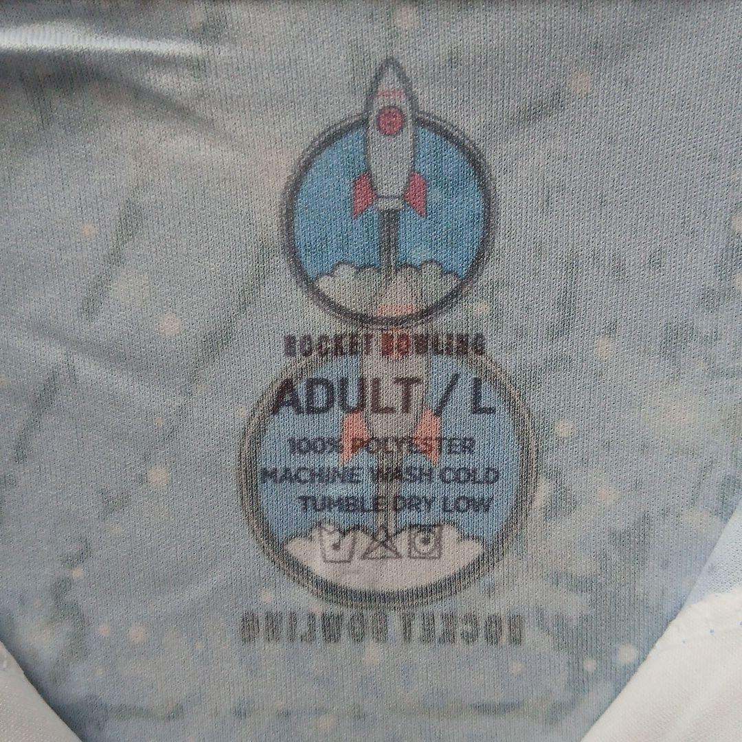 ✨新品✨ボウリングウェア　【XL】　ブラックウィドー　ハンマー　ブルー　蜘蛛　雪