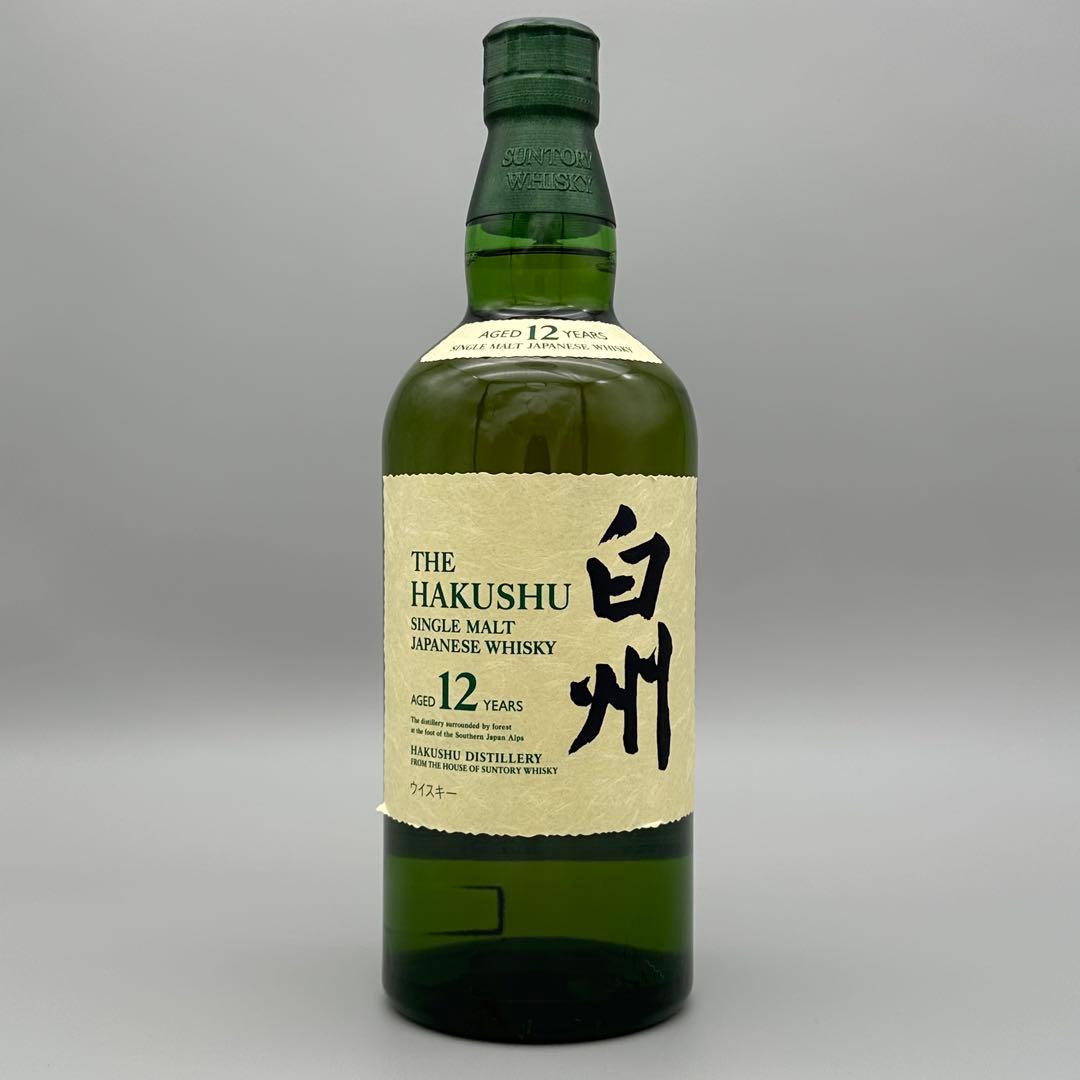 サントリー白州12年700ml箱無し送料込み