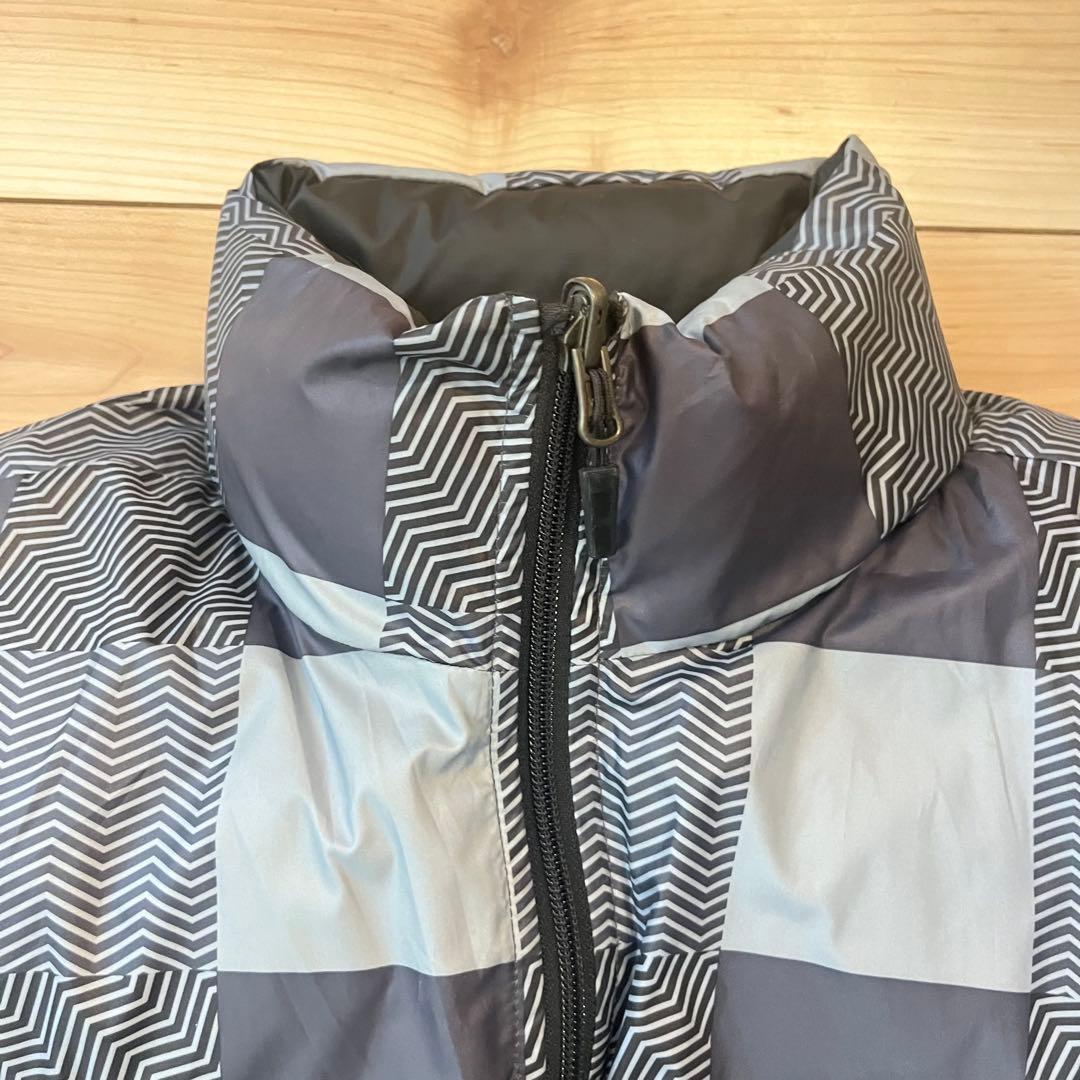 希少 ナイキ NIKE リバーシブル ダウンジャケット L 黒 ヌプシ 肉厚