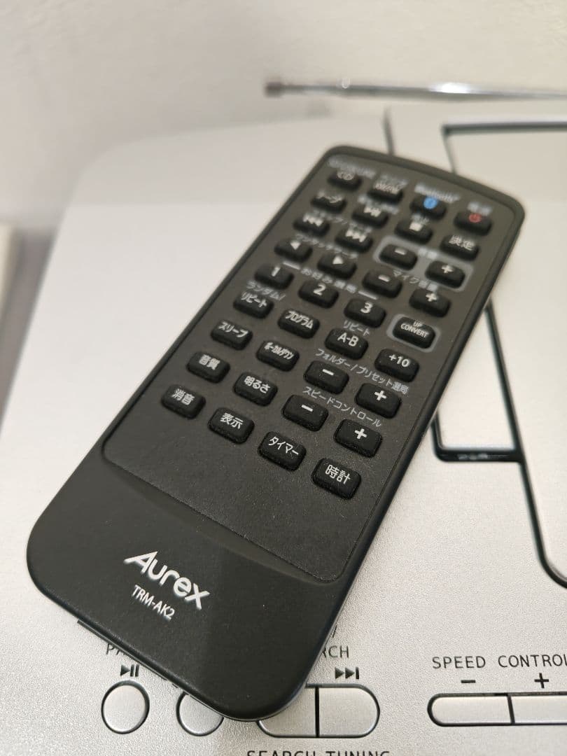 Aurex ハイレゾ/SD/USB/CDラジオカセットレコーダー TY-AK2