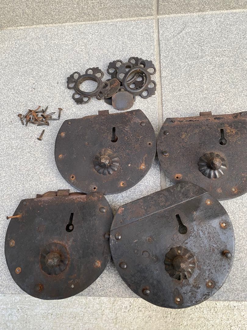 アンティーク　金具　当時物