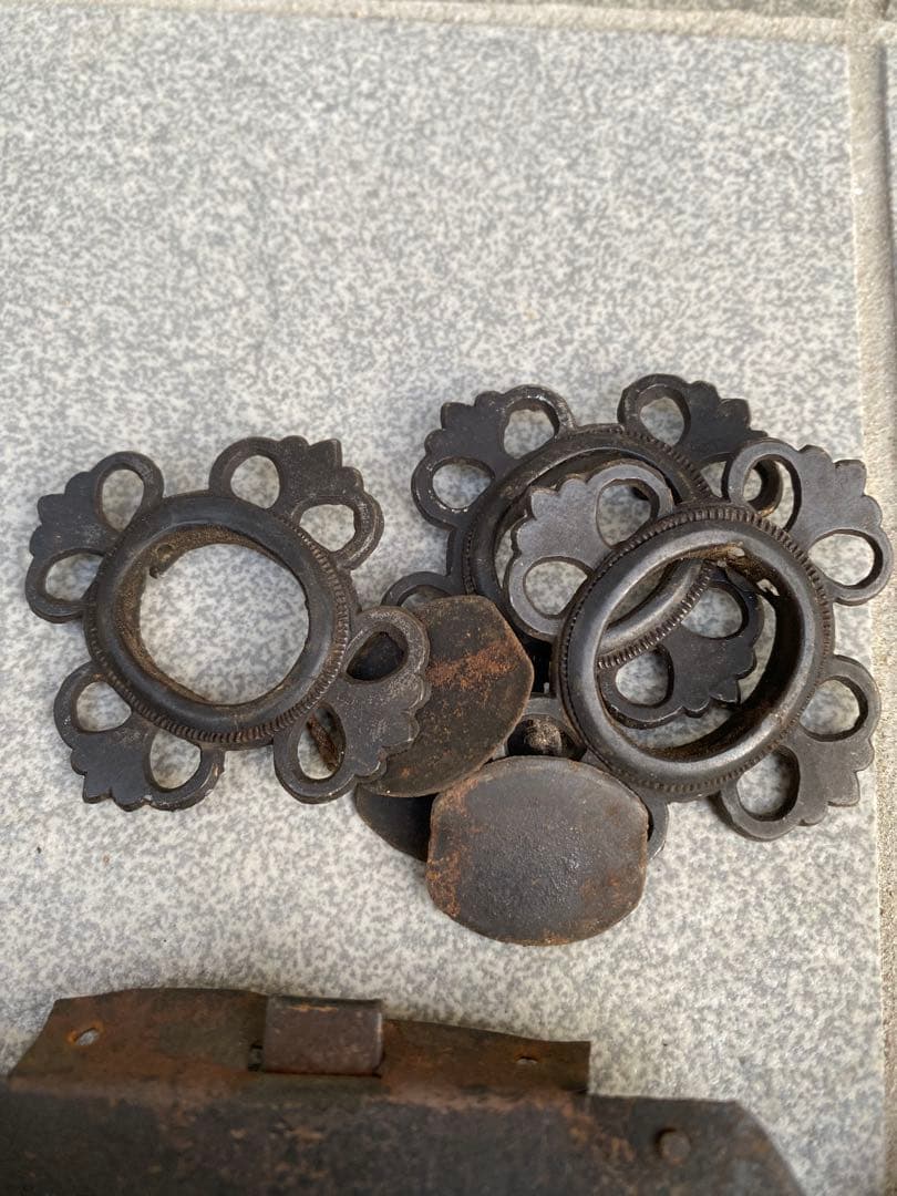 アンティーク　金具　当時物