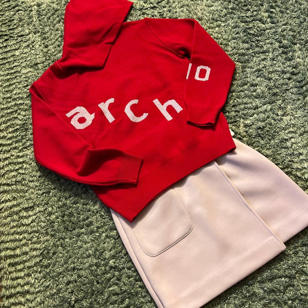 ❣️archivio ロゴ入りレッドフーディ❣️