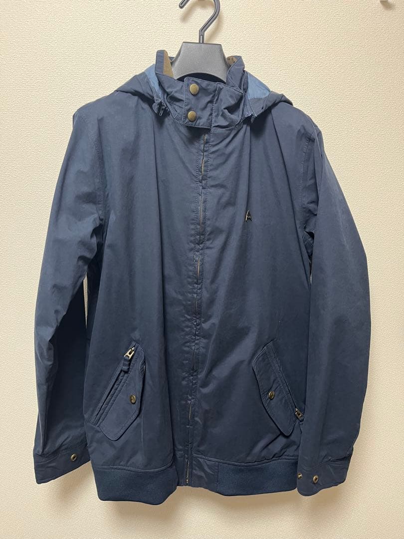 【美品】Burton ネイビー ジャケット フード付き