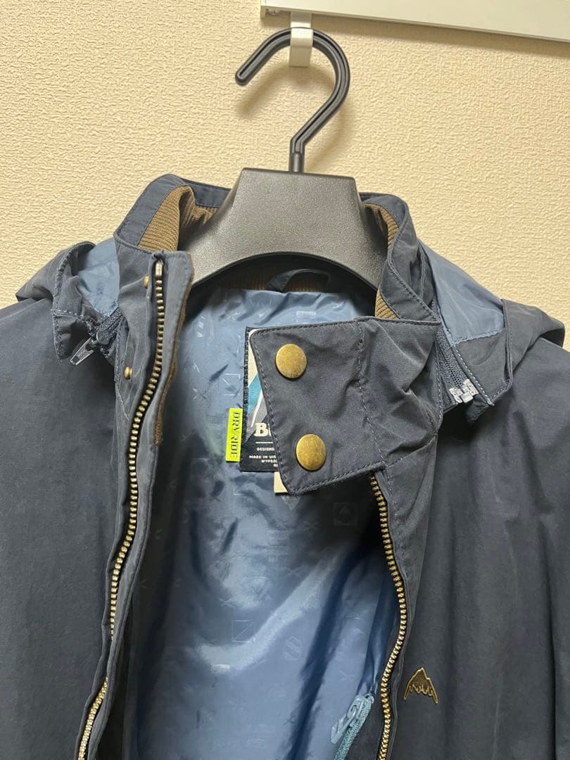 【美品】Burton ネイビー ジャケット フード付き