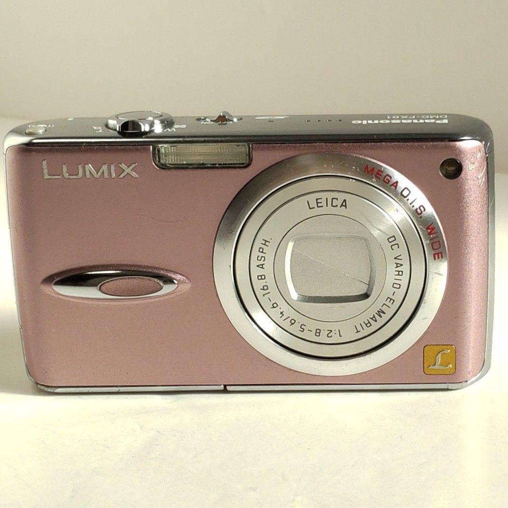 動作確認済み パナソニック LUMIX DMC-FX01 オールドコンデジ