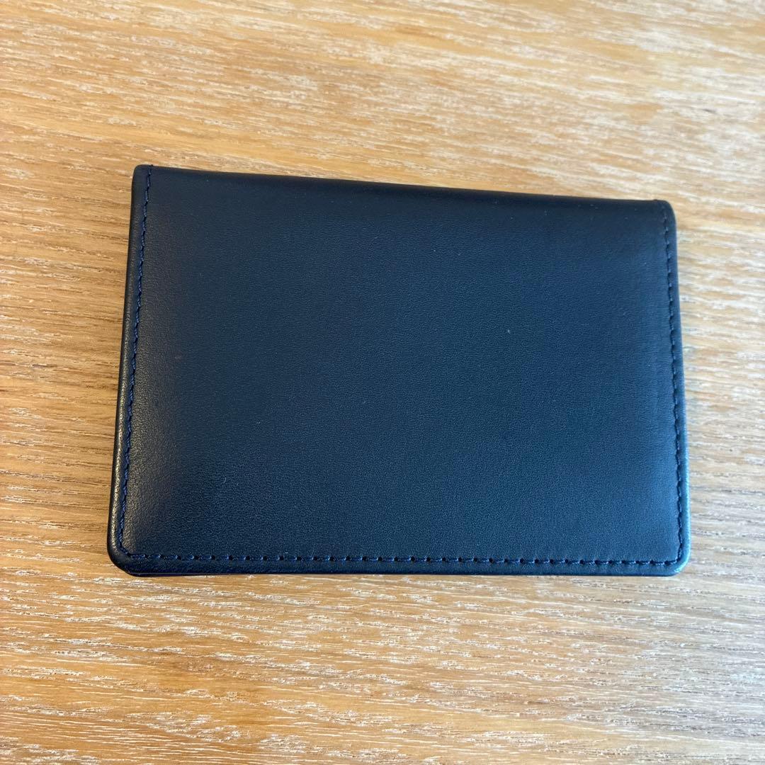 ほぼ未使用　ホワイトハウスコックス カードケース 名刺入れ レザー ブラック