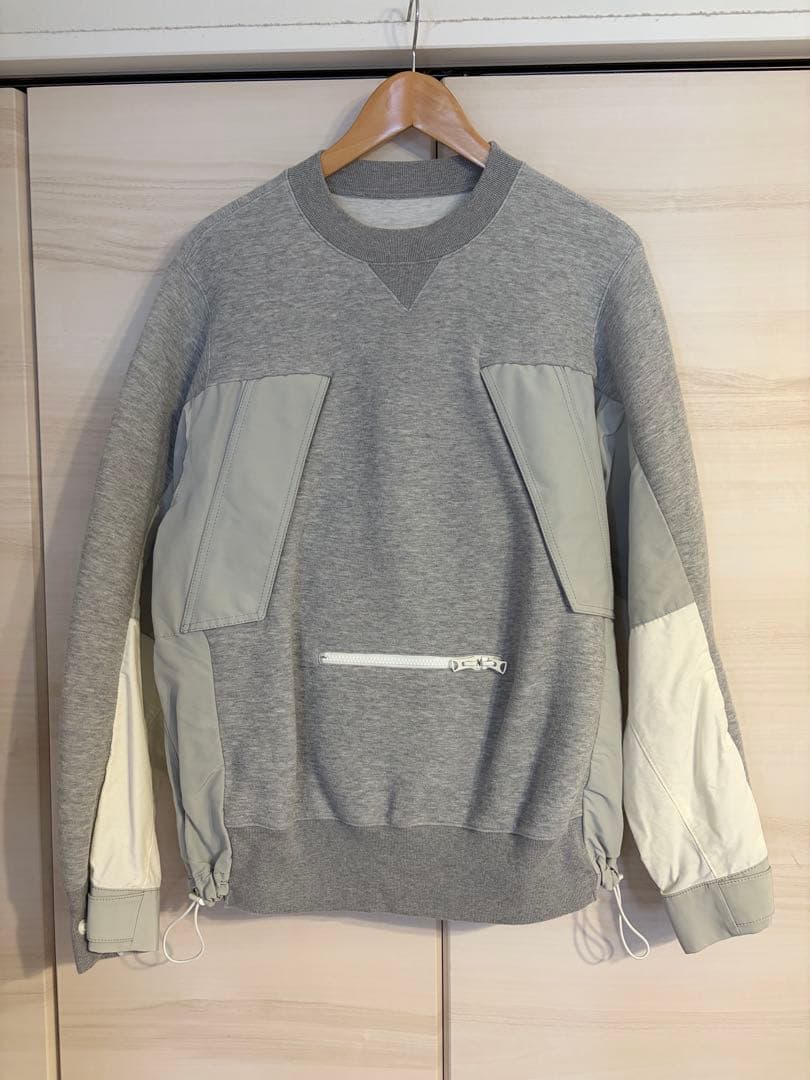 Sacai サカイ Sponge Sweat Pullover