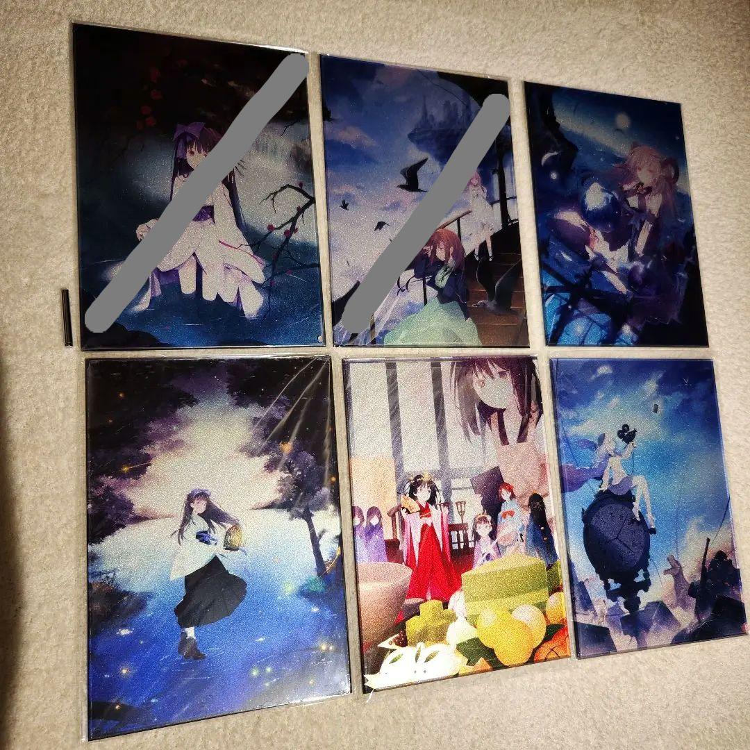 絵師100人展 るろお アクリルパネル4種セット