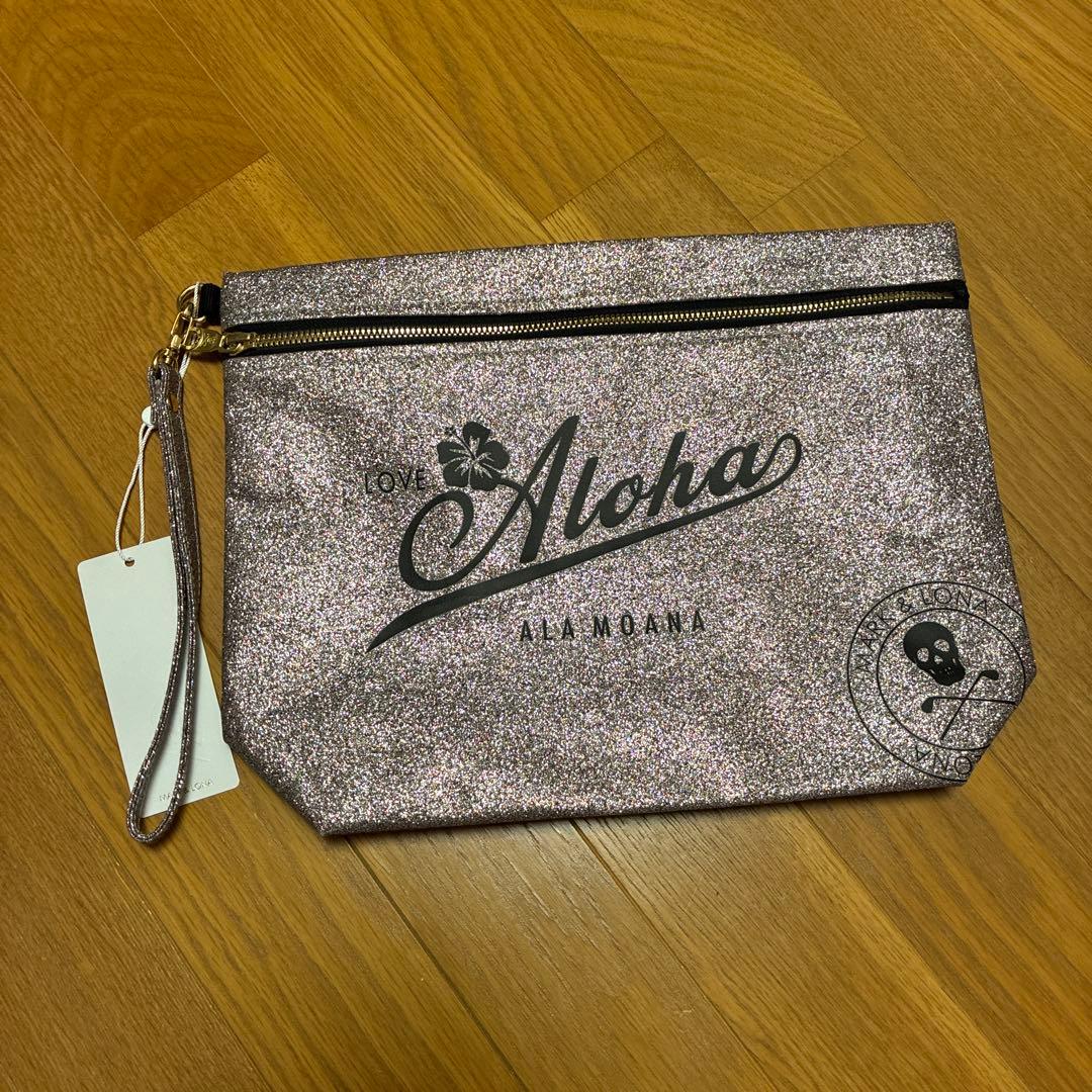 MARK & LONA グリッターポーチ