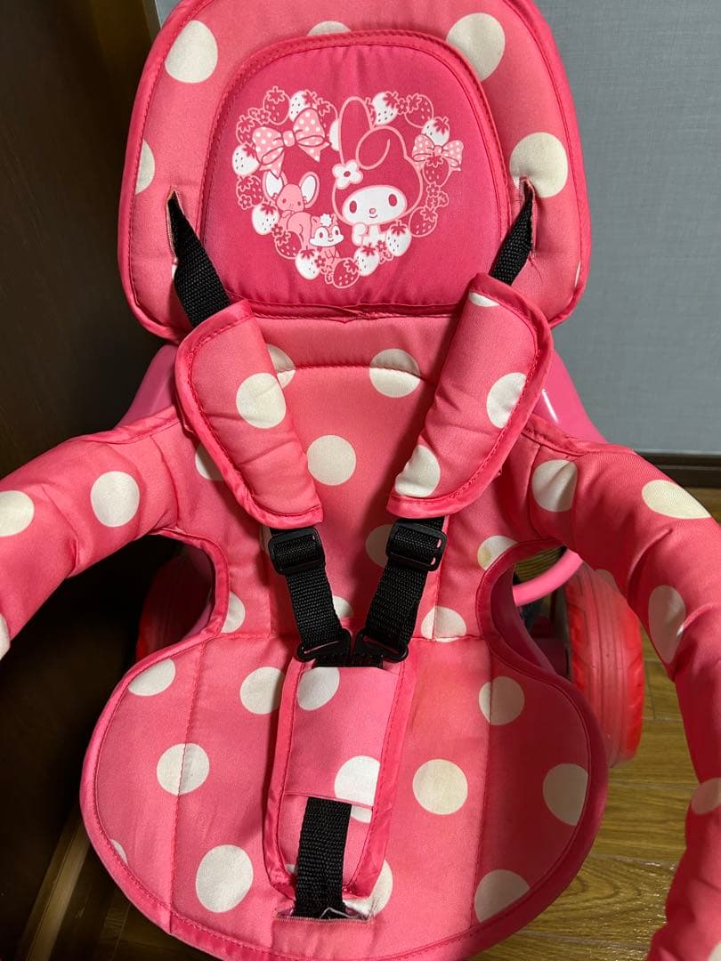 マイメロ水玉模様三輪車